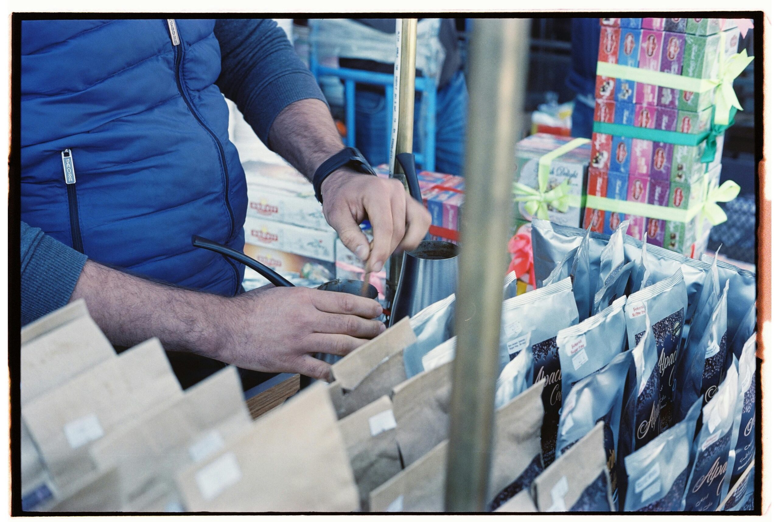 Kay Kuna at coffee exhibition